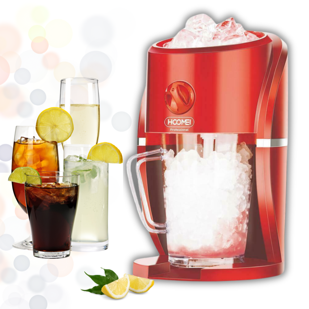 Tritaghiaccio Lame Acciaio Contenitore Cubetti Cocktail Drink Frullati