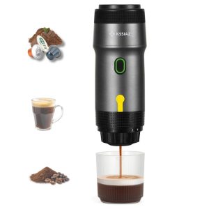 Macchina Espresso Portatile 3in1 20 Bar USB | Capsule e Caffè Macinato