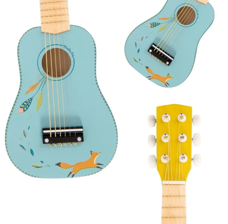 Moulin roty chitarra con corde vere - immagine 4
